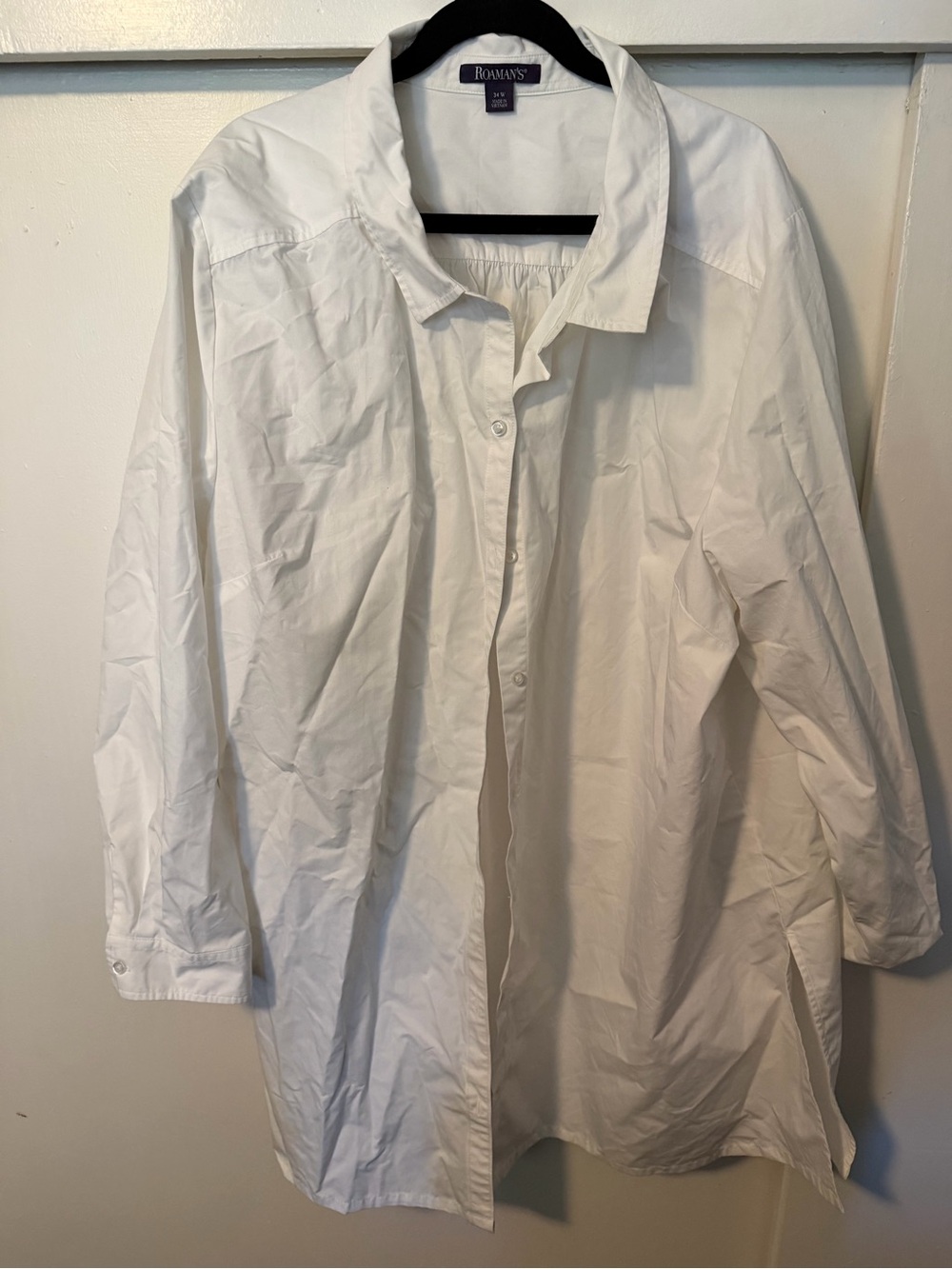 Costal Grandma oversized button up